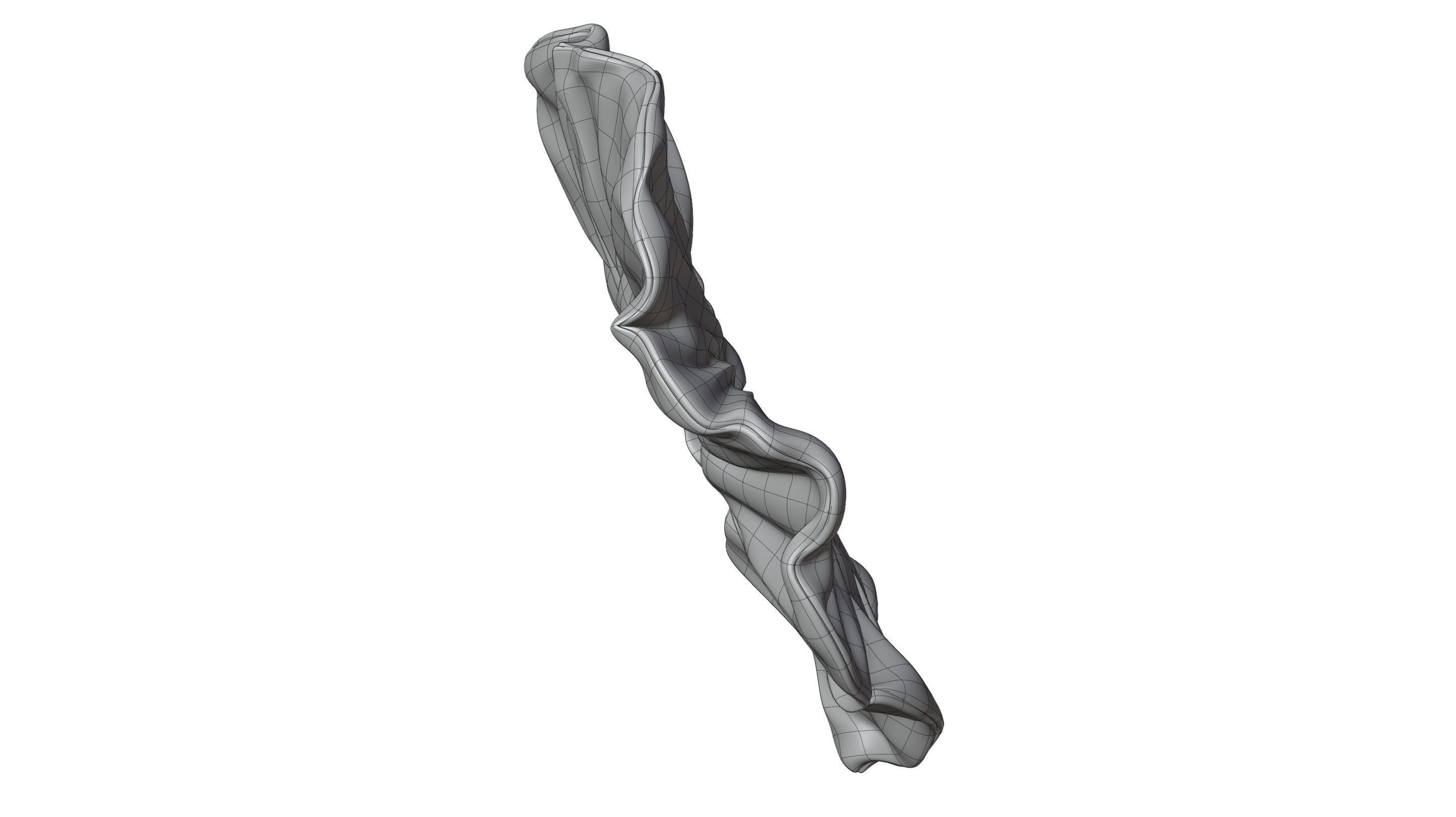 Scrunchie 3D model_12