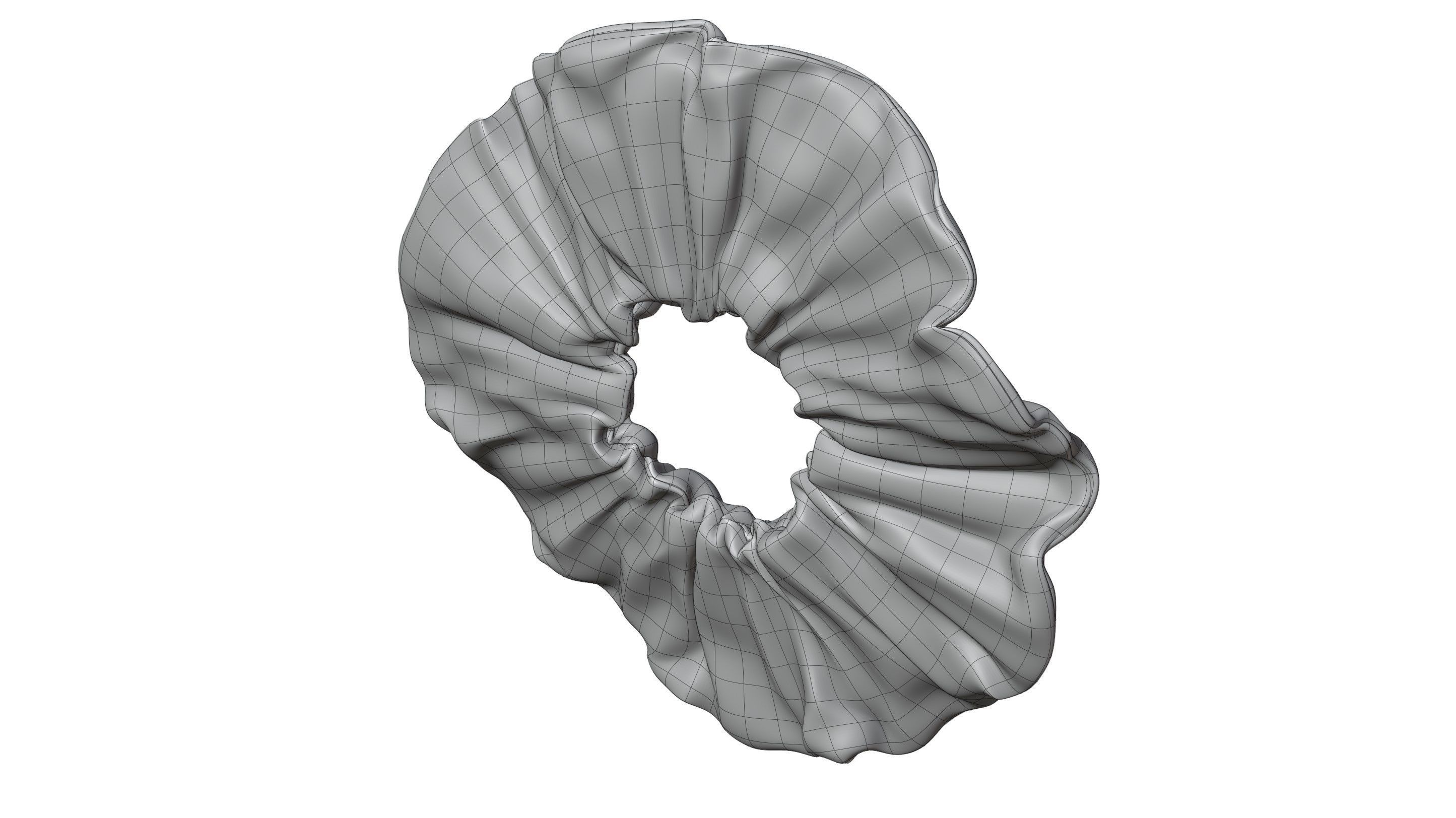 Scrunchie 3D model_13