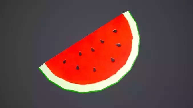 Stylized watermelon