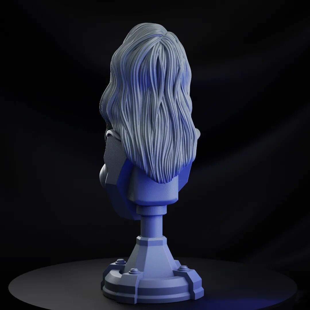 JEAN X- MEN BUST 3D print model_8