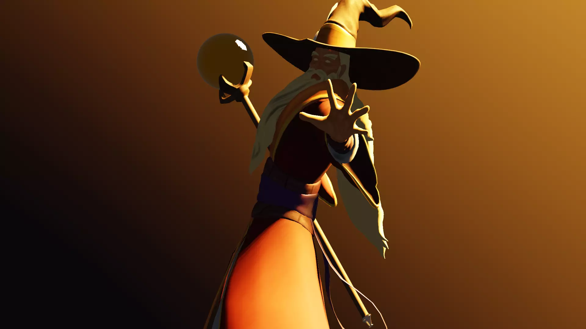 King of the world Low-poly 3D model_0