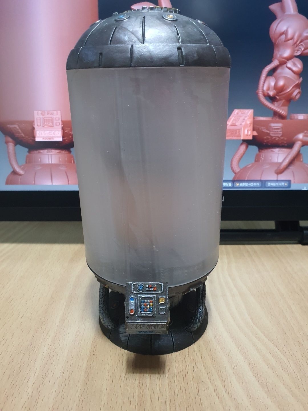 baby goku 3D print model_6