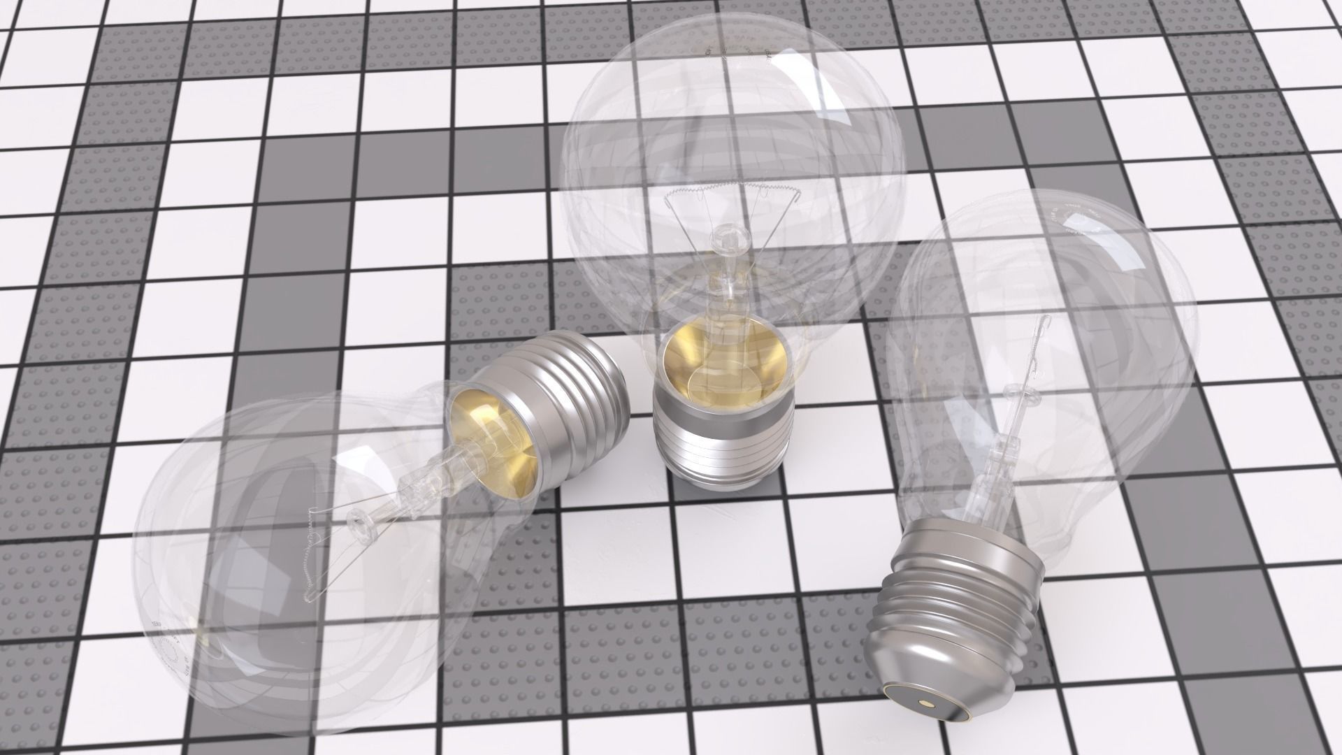 Light Bulb 3D model_3