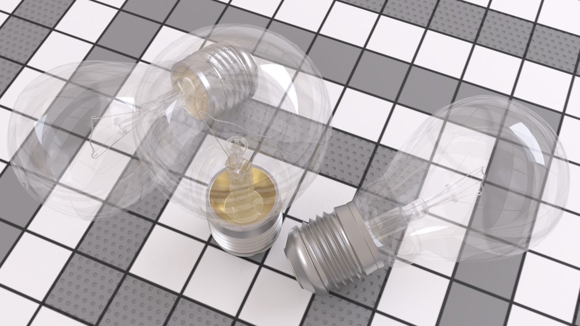 Light Bulb 3D model_4