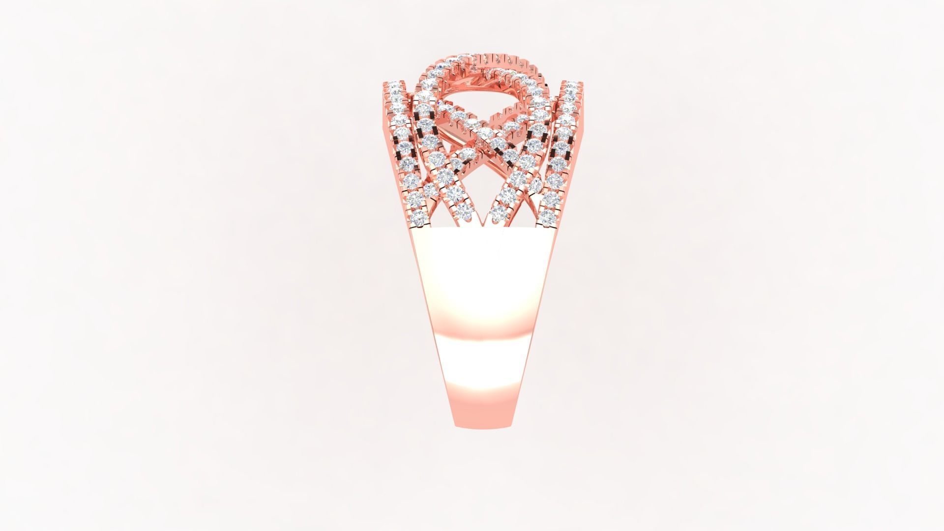 Ring Cocktail 3D print model 3D print model_7