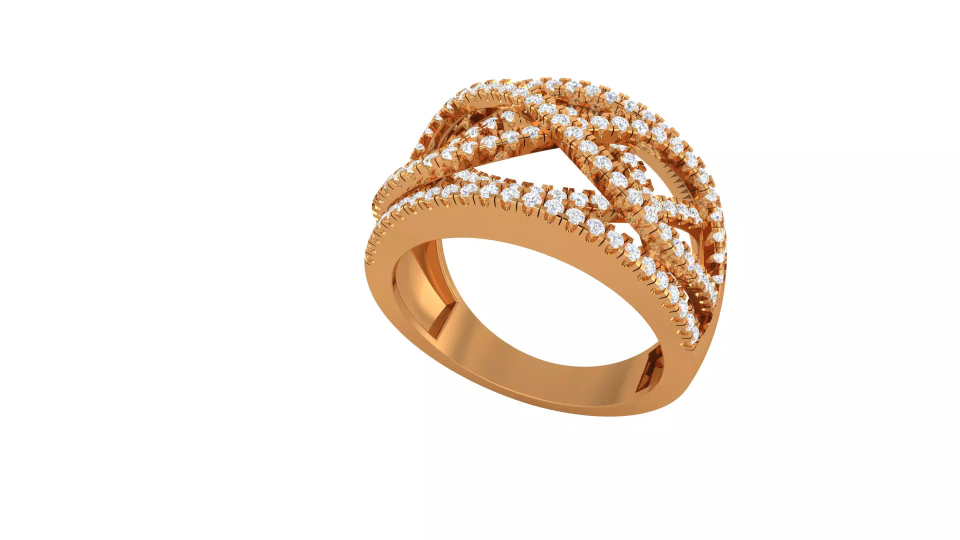 Ring Cocktail 3D print model 3D print model_0