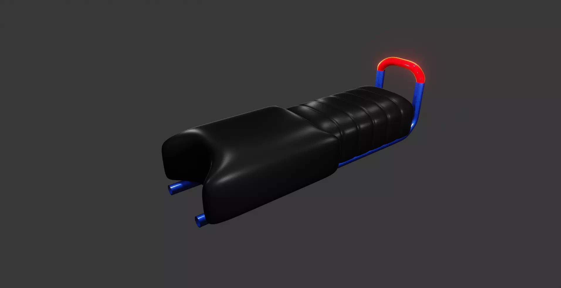 Bike Seat 3D model_0