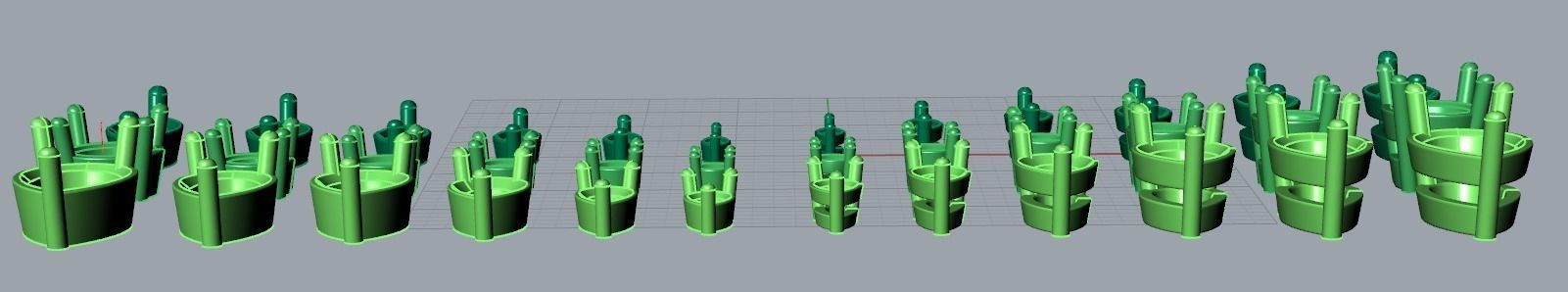 Pack of Prongs for Gems 704 3D print model_14