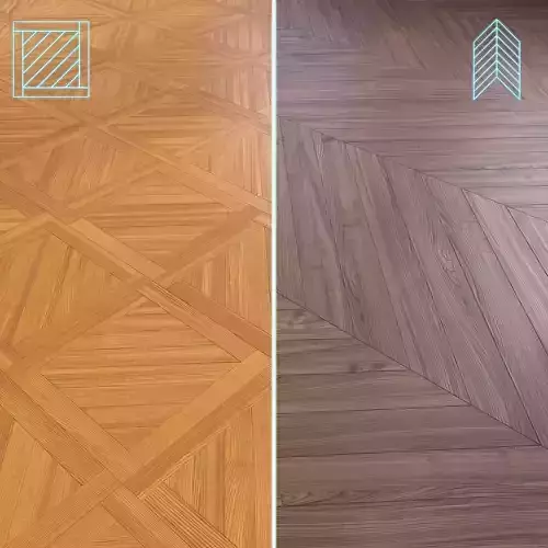 Parquet - Laminate - Wooden floor 2 in 1