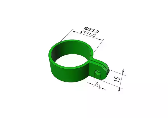 Aft Mounting Bracket for Bike Light