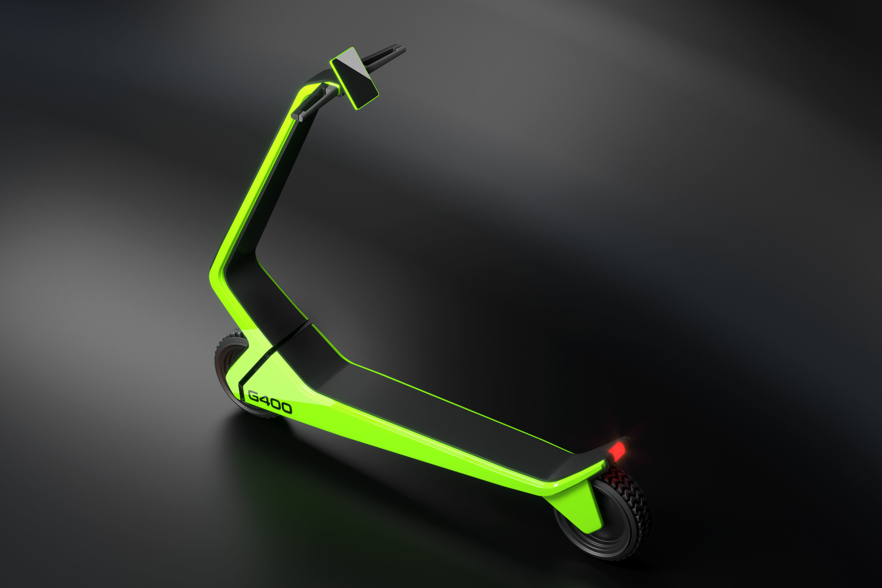 scooter  concept G400 3D model_3