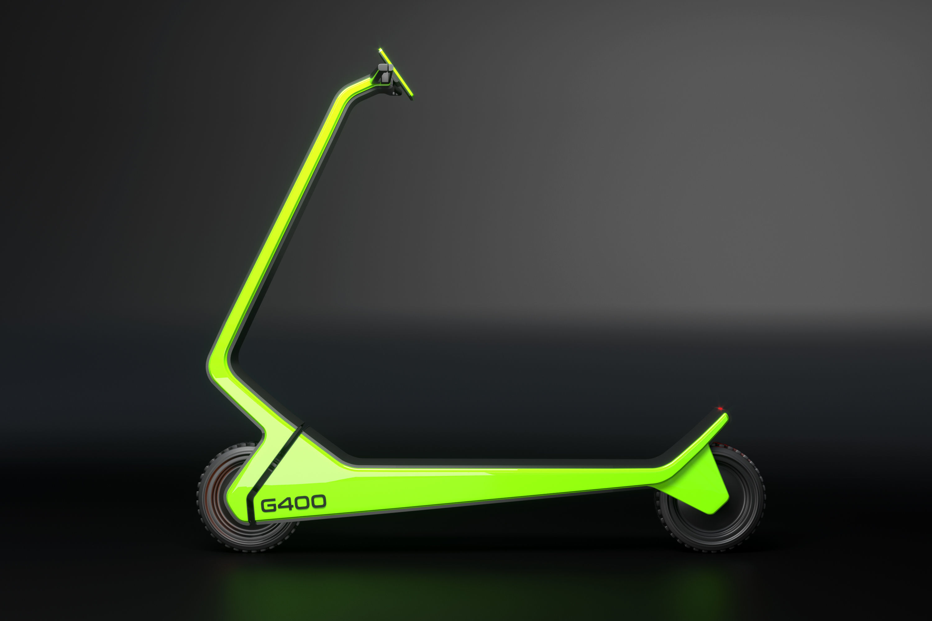scooter  concept G400 3D model_1