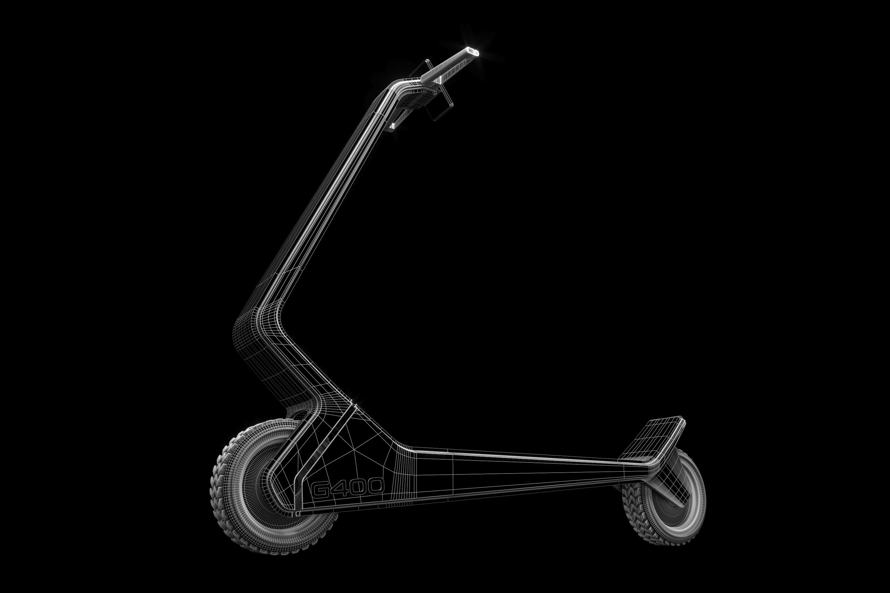 scooter  concept G400 3D model_4