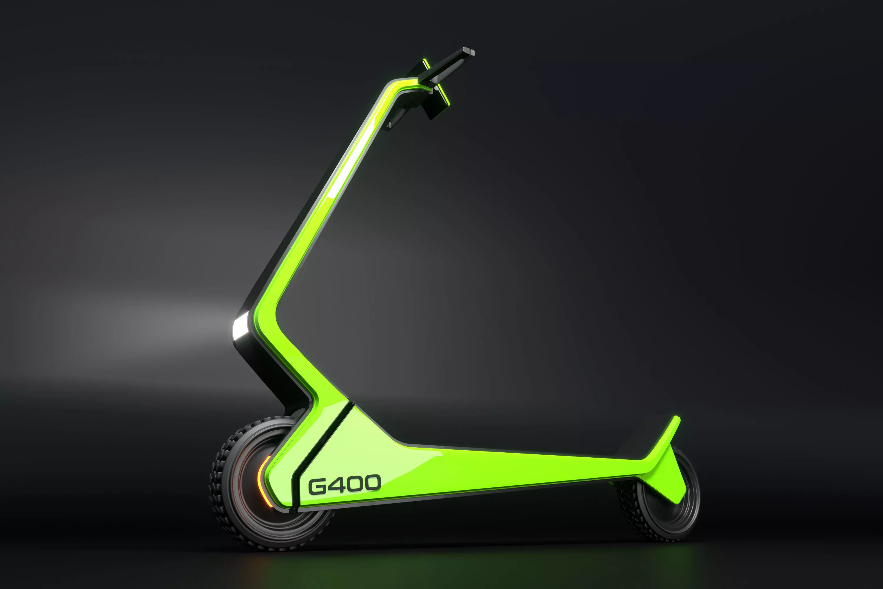 scooter  concept G400 3D model_0