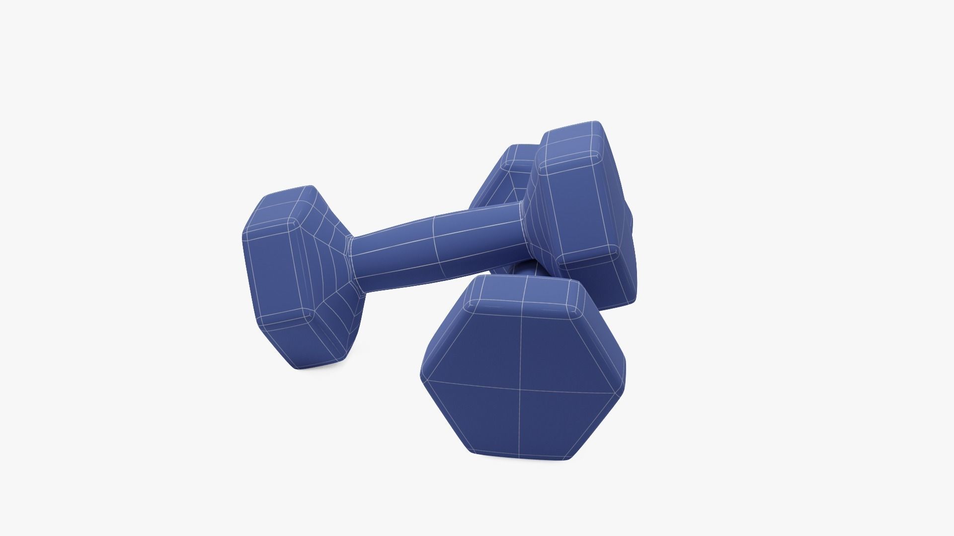 Dumbbell 5kg 3D model_15