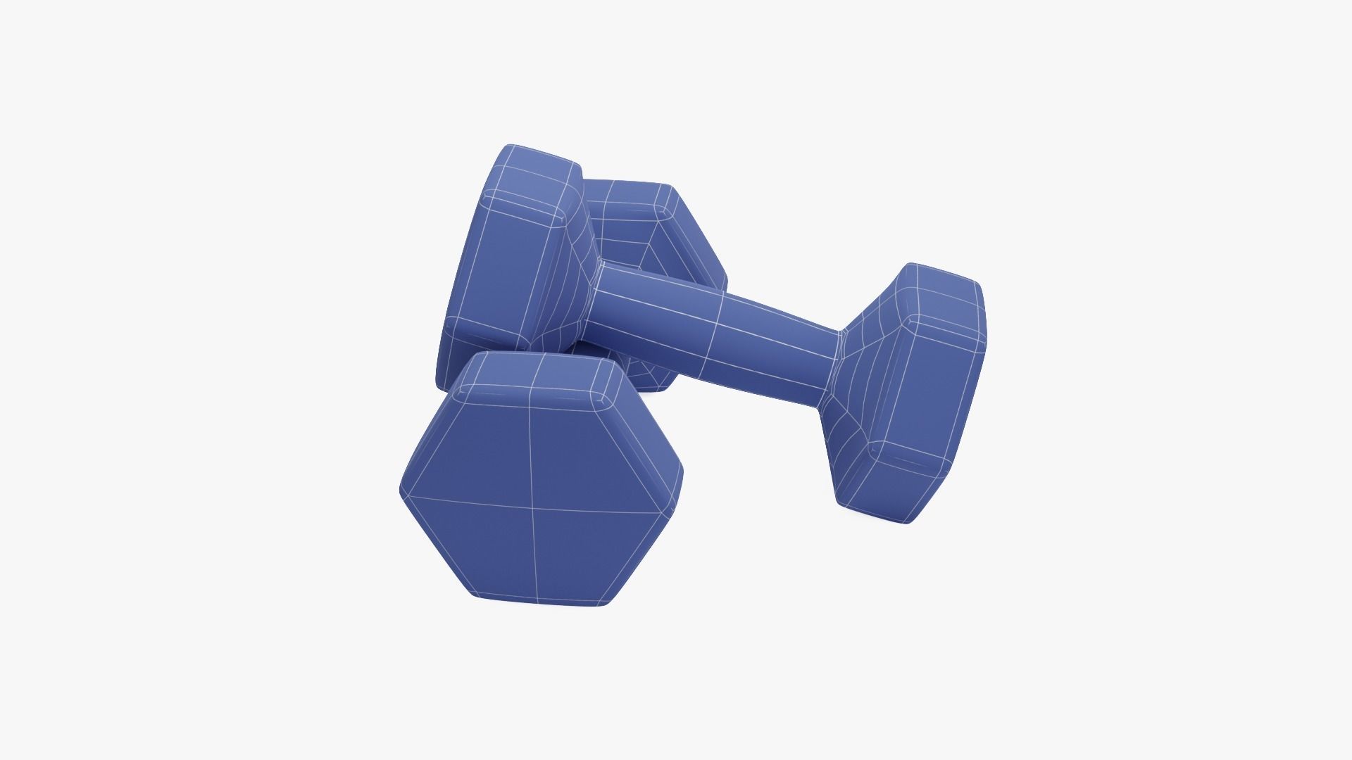 Dumbbell 5kg 3D model_20