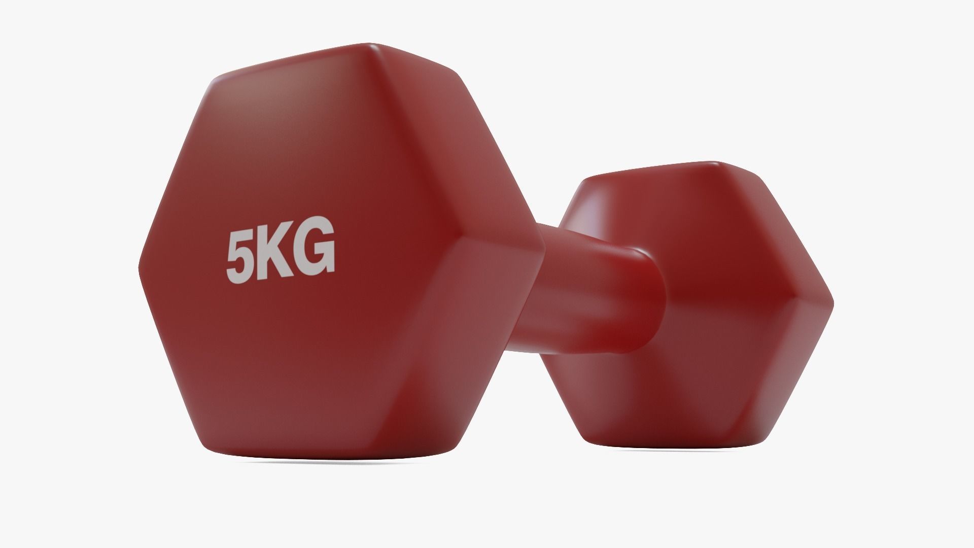 Dumbbell 5kg 3D model_6