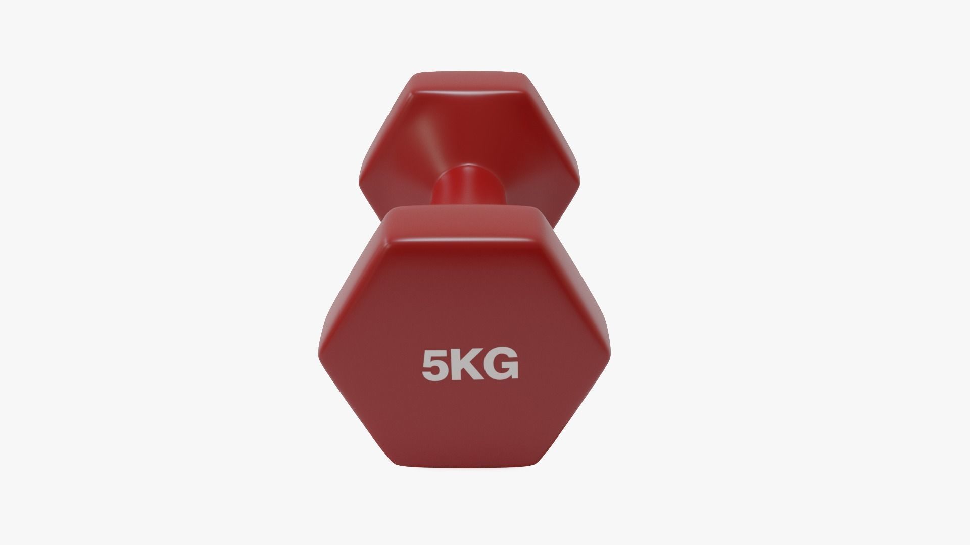 Dumbbell 5kg 3D model_4