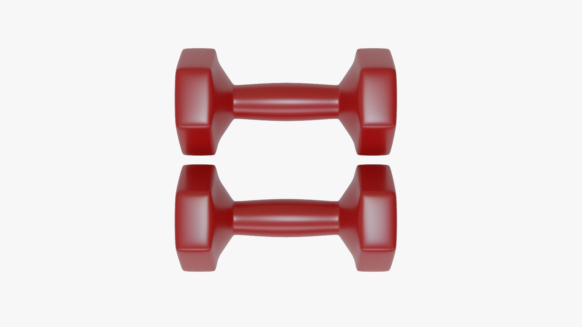Dumbbell 5kg 3D model_2
