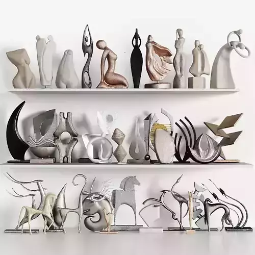 40 Abstract Scluptures 