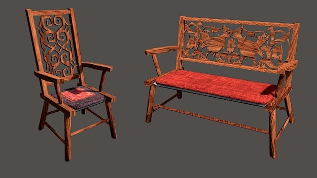 Mystic Library Modelpack Low-poly 3D model_24