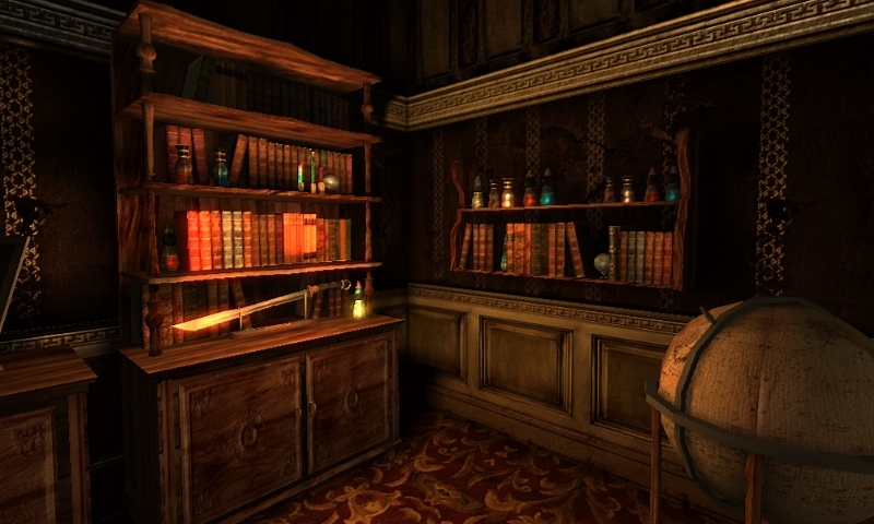 Mystic Library Modelpack Low-poly 3D model_5