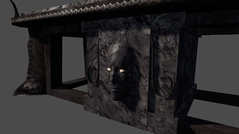 Mystic Library Modelpack Low-poly 3D model_10