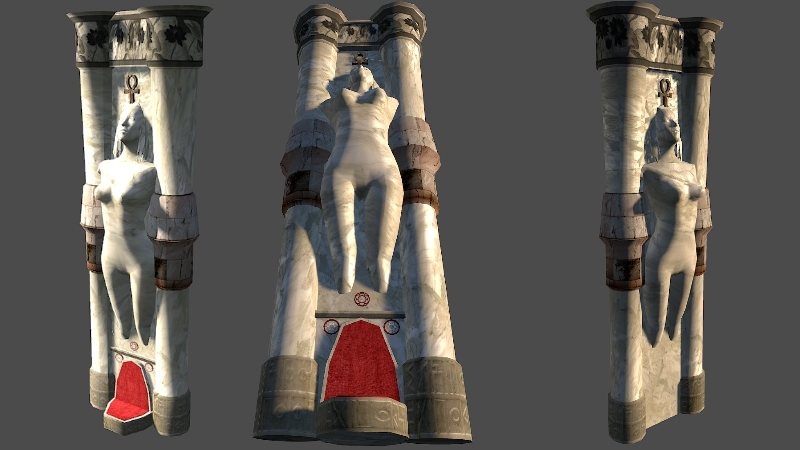 Mystic Library Modelpack Low-poly 3D model_16