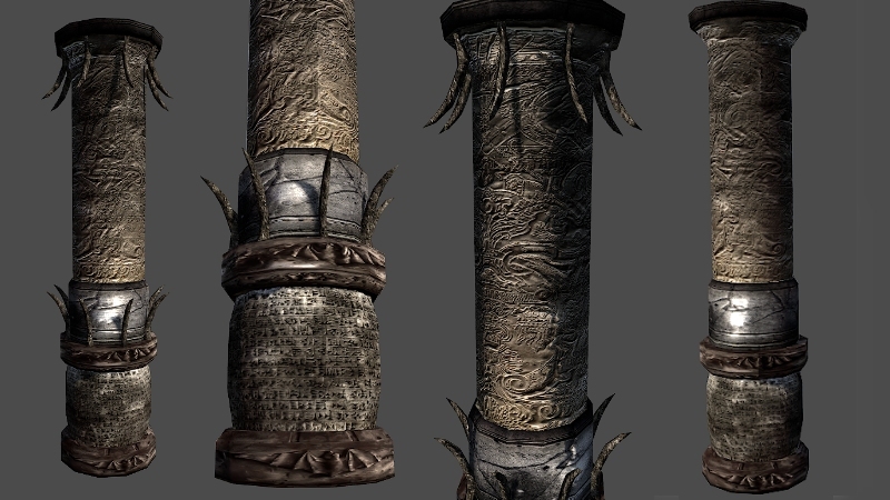 Mystic Library Modelpack Low-poly 3D model_11