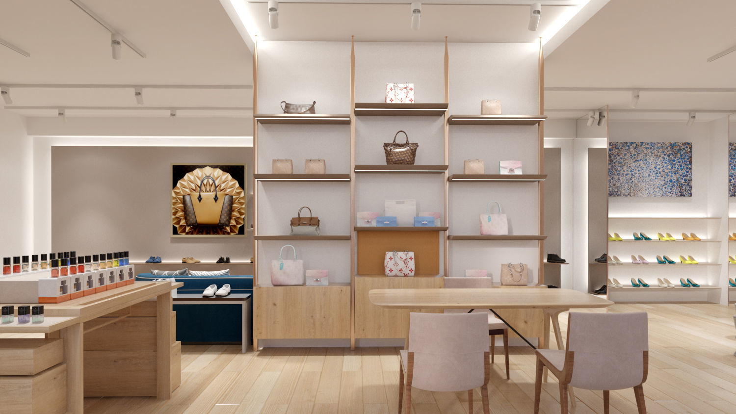 Louis Vuitton 3D Store 3D model 2 3D model_2