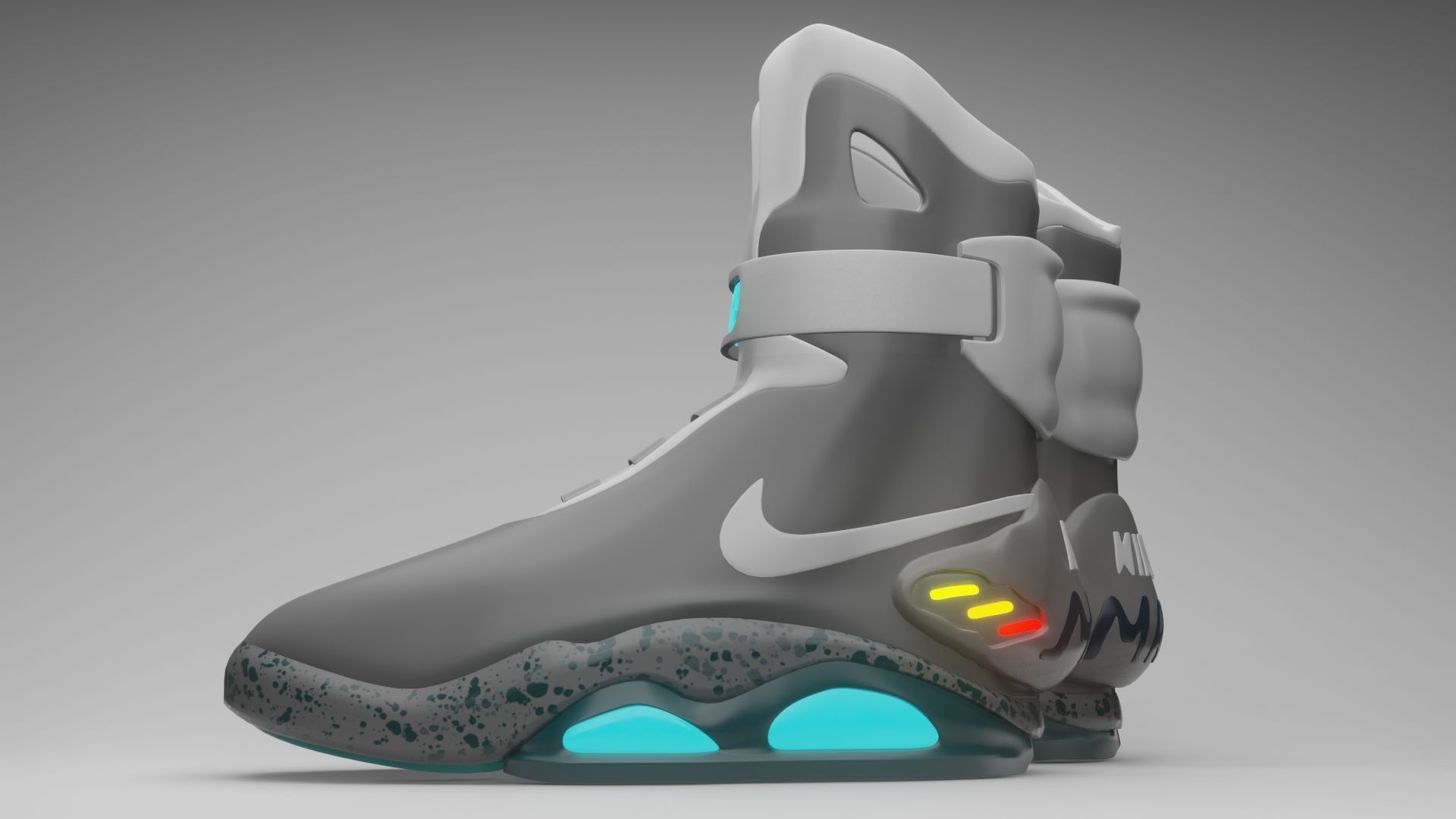 Nike air mag  3D model_9