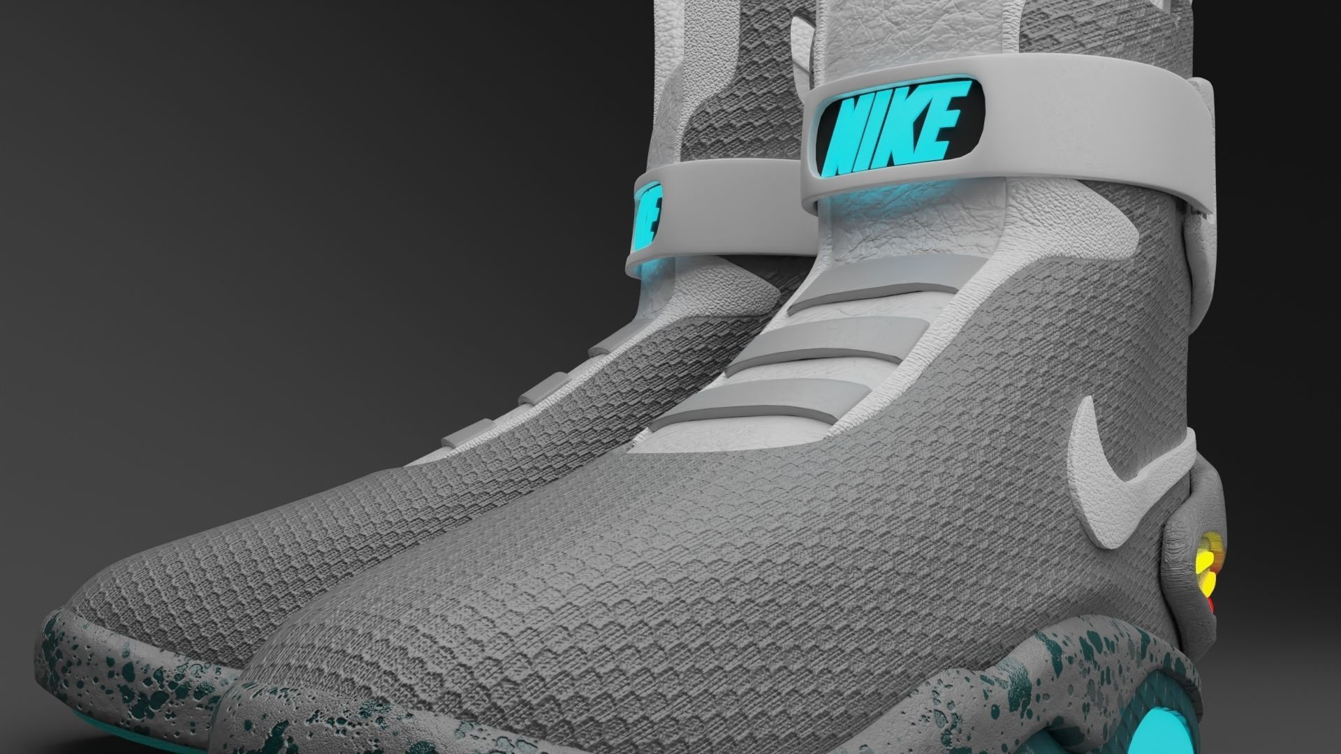 Nike air mag  3D model_7