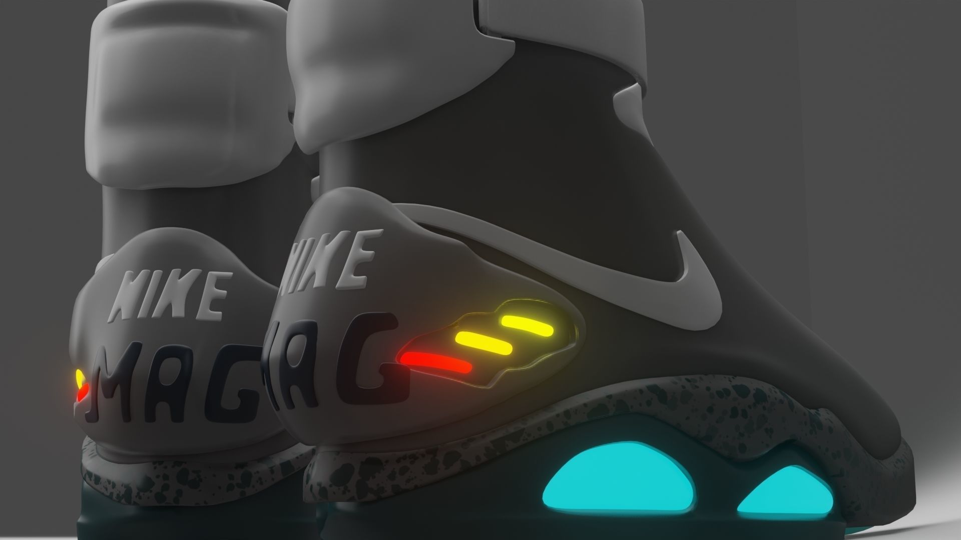 Nike air mag  3D model_14