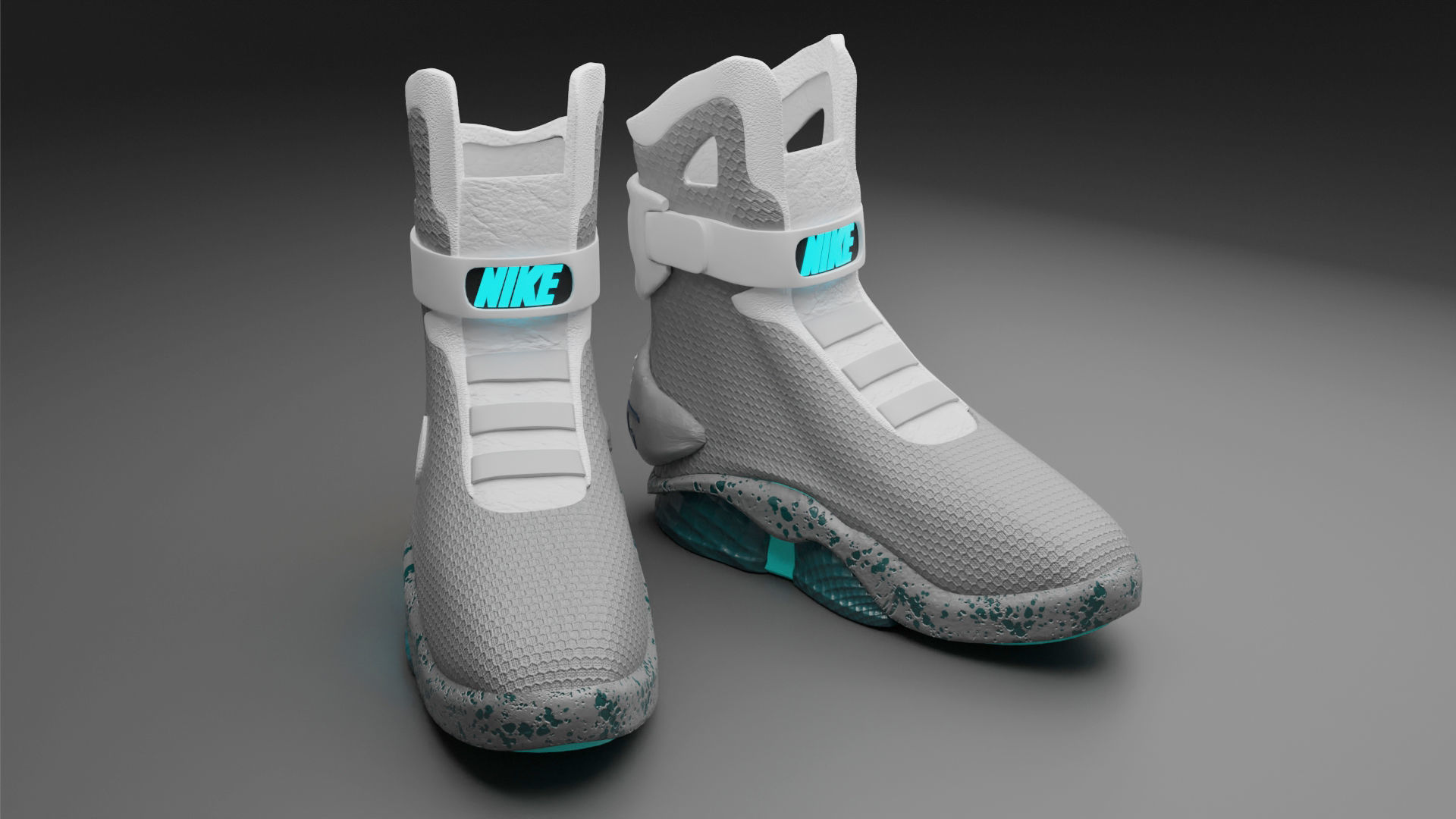Nike air mag  3D model_4