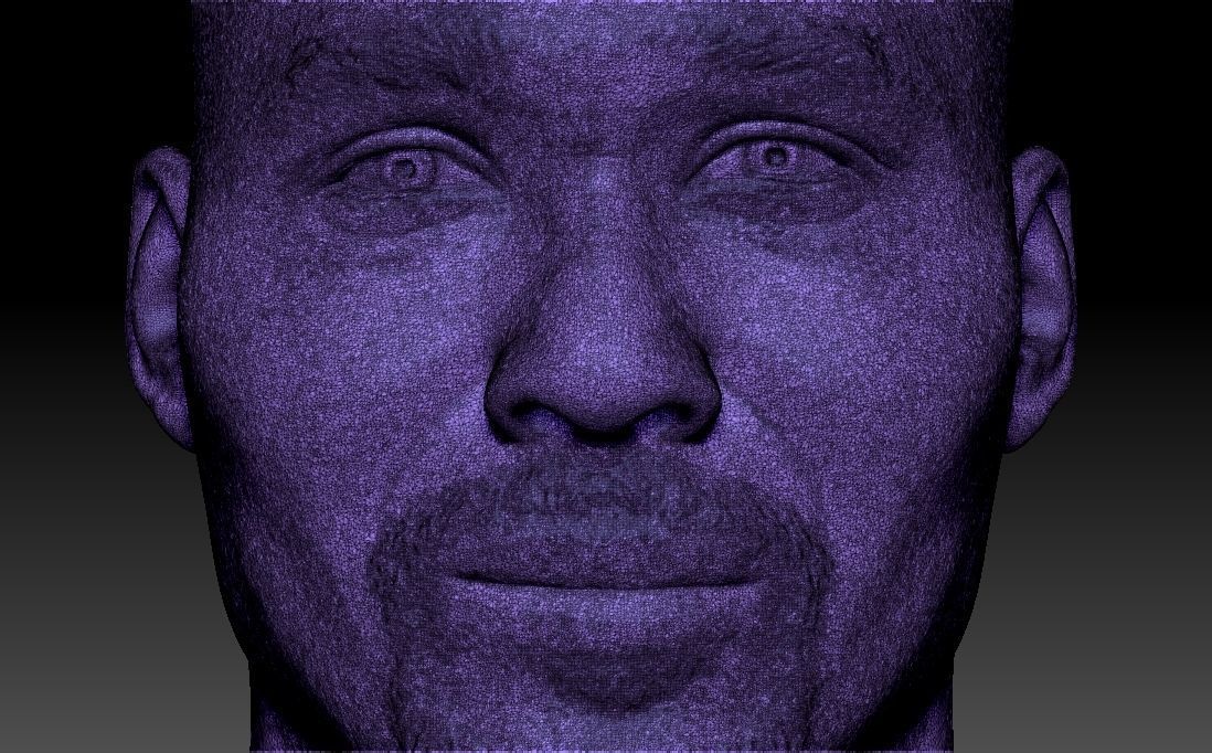 Karl Malone bust for 3D printing 3D print model_31