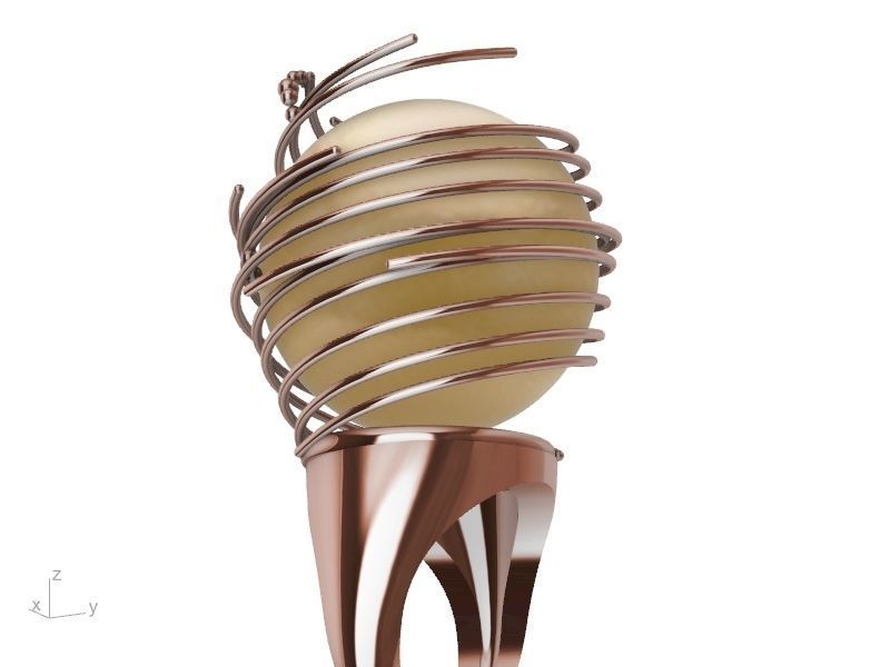 GALAXY RING stl verified  3D print model_19