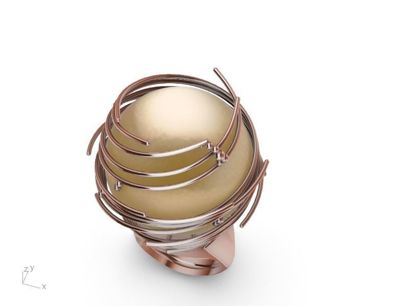 GALAXY RING stl verified  3D print model_15