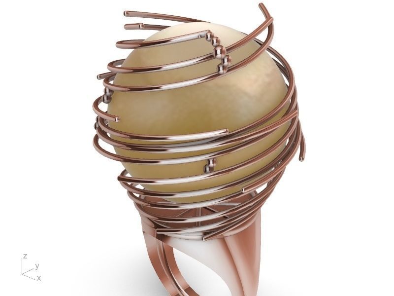 GALAXY RING stl verified  3D print model_13