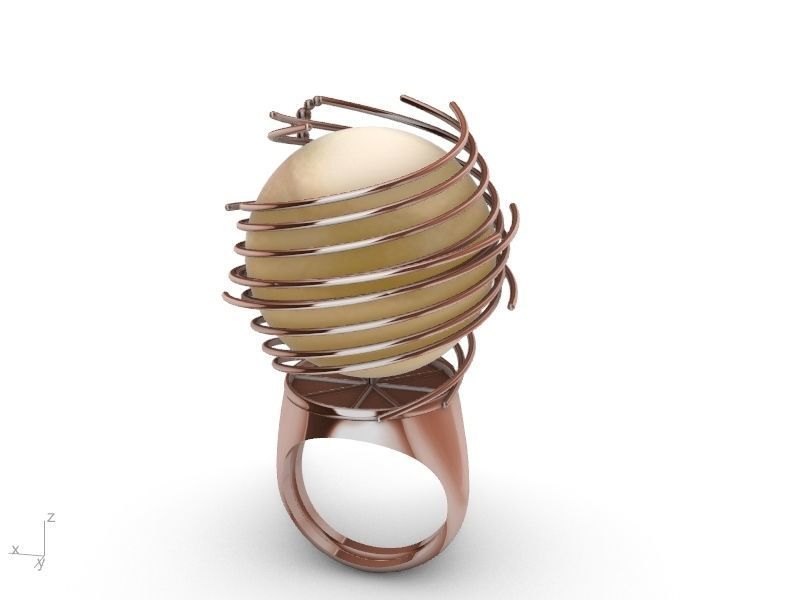 GALAXY RING stl verified  3D print model_18