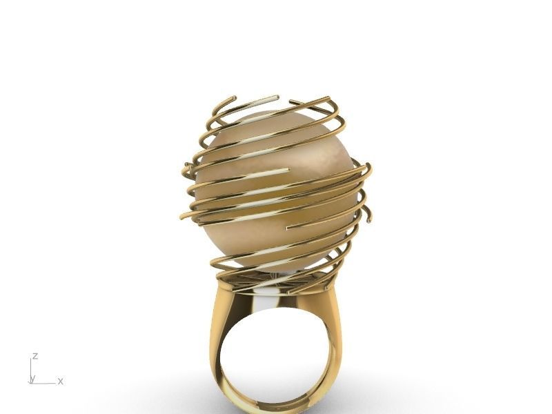 GALAXY RING stl verified  3D print model_1