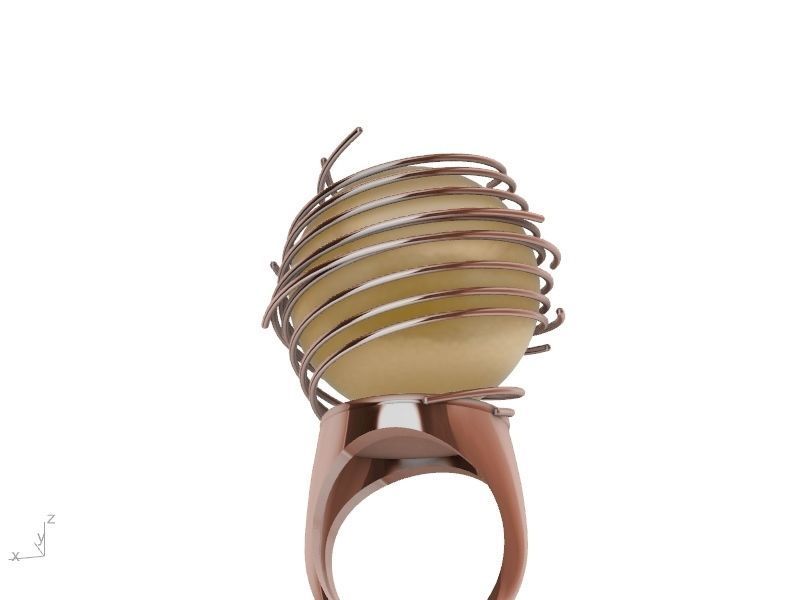 GALAXY RING stl verified  3D print model_17