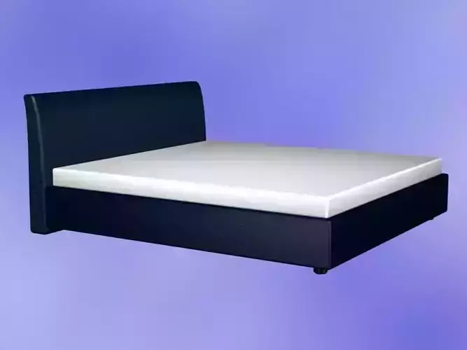 Bed Model frame with mattress