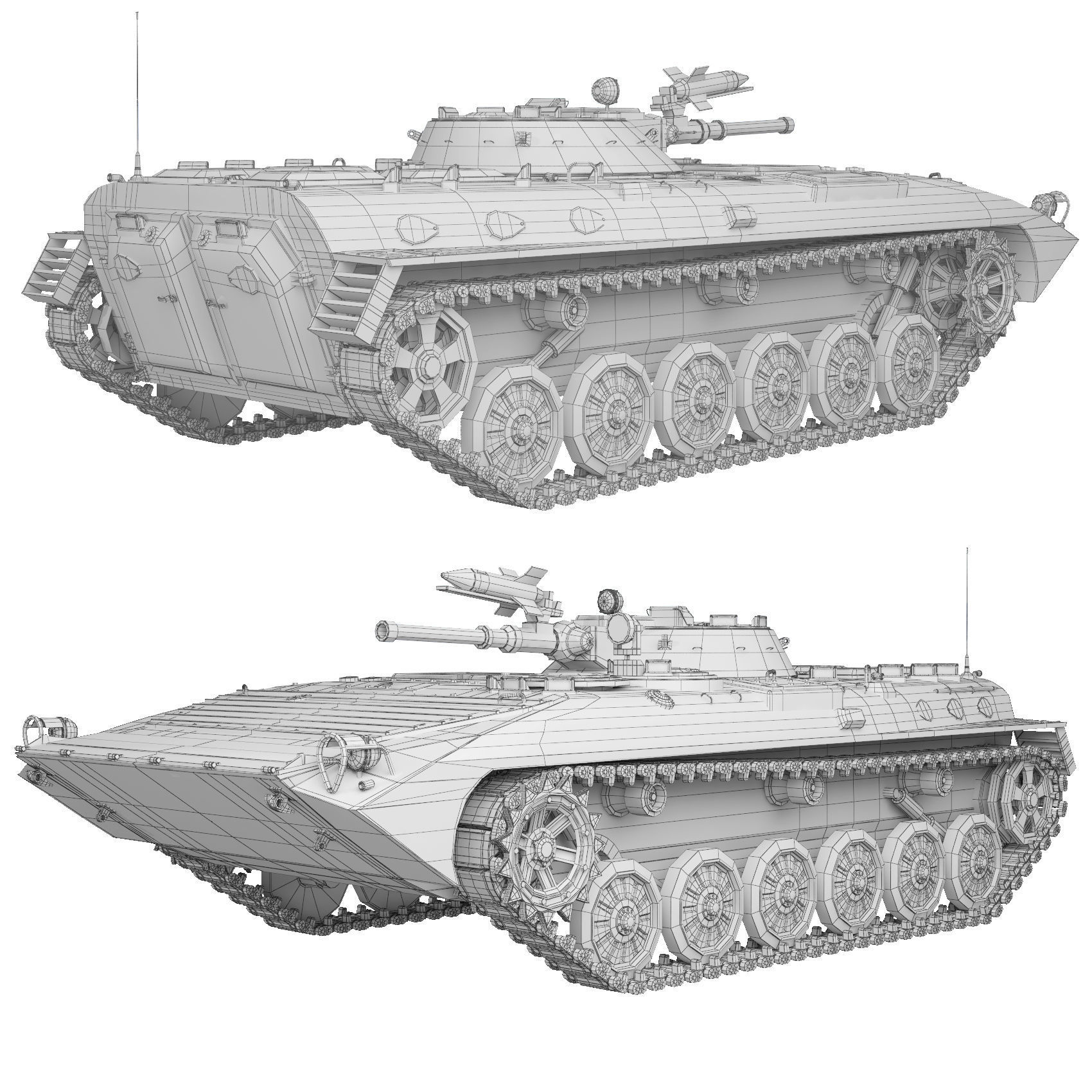 BMP 1 1967 3D model_6