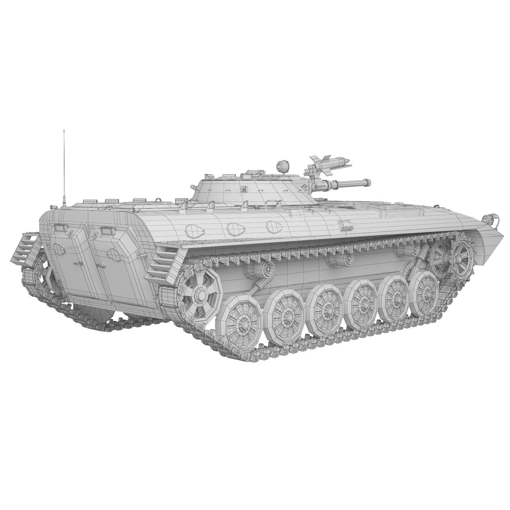 BMP 1 1967 3D model_5