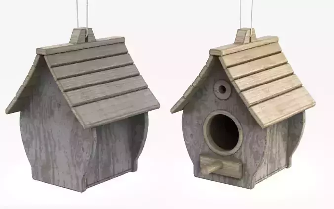 Birdhouse wooden