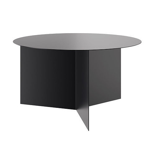Slit Coffee Table Round by Hay Free 3D model