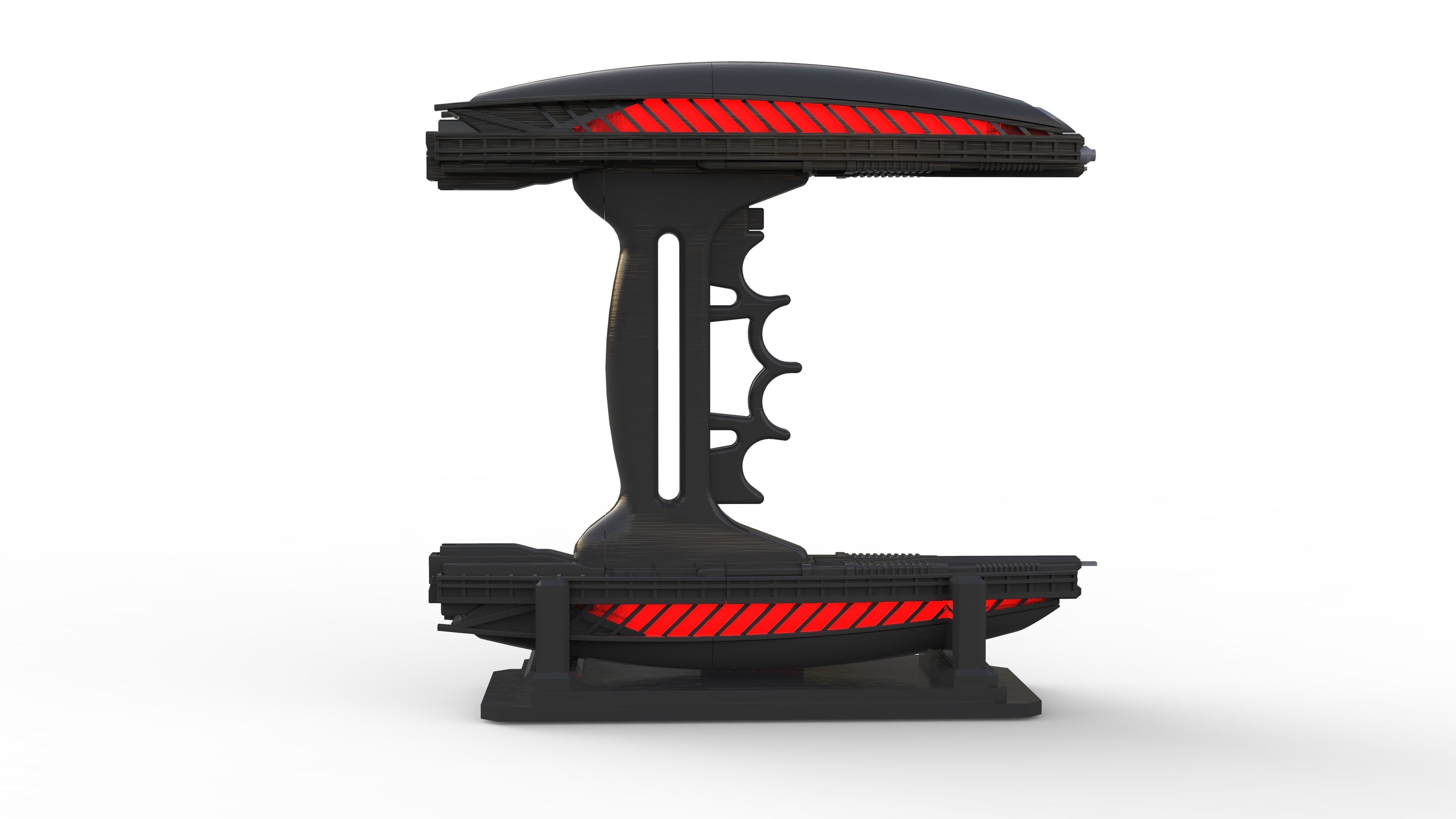 Star Trek Bundle - Picard Phaser - Romulan Disruptor - STL 3D print model_20