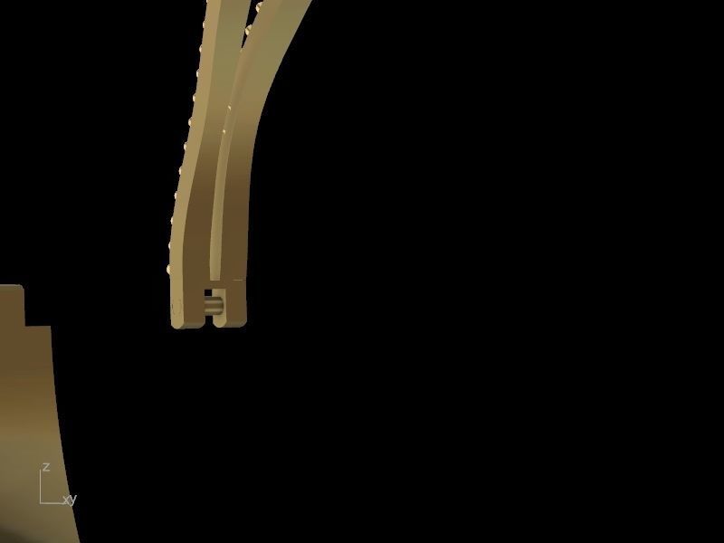 diamond bracelet stl verified 3D print model_14