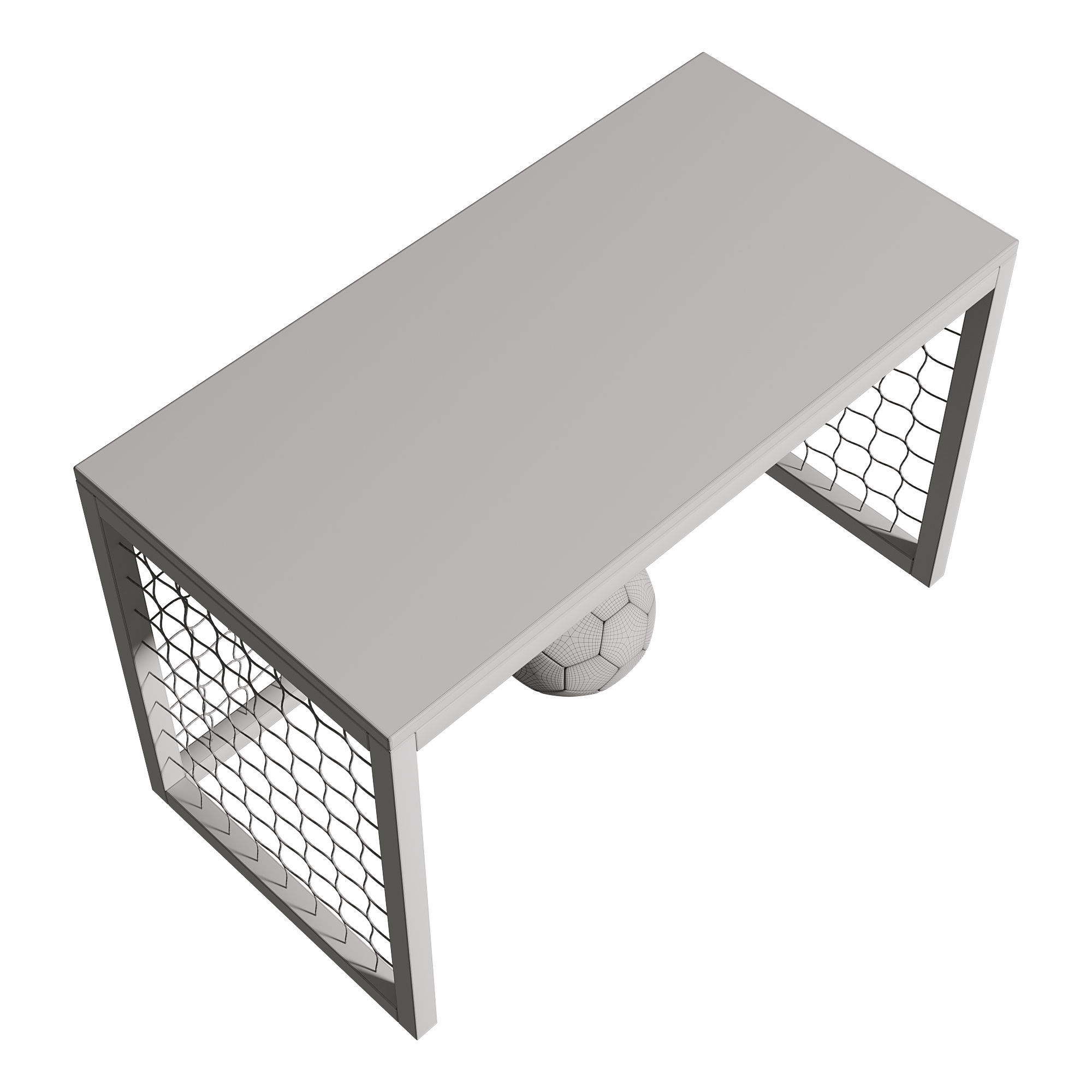 Puins Goal Soccer Desk Table 3D model_15