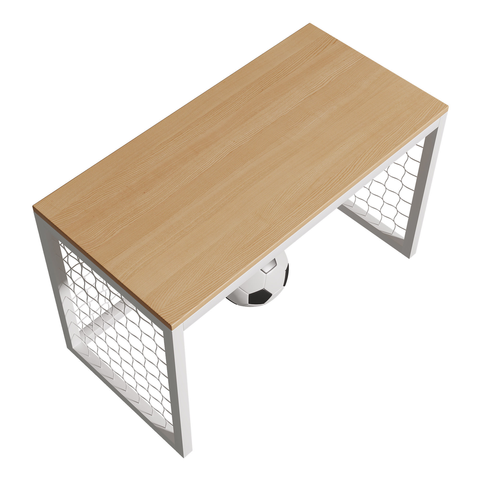 Puins Goal Soccer Desk Table 3D model_12